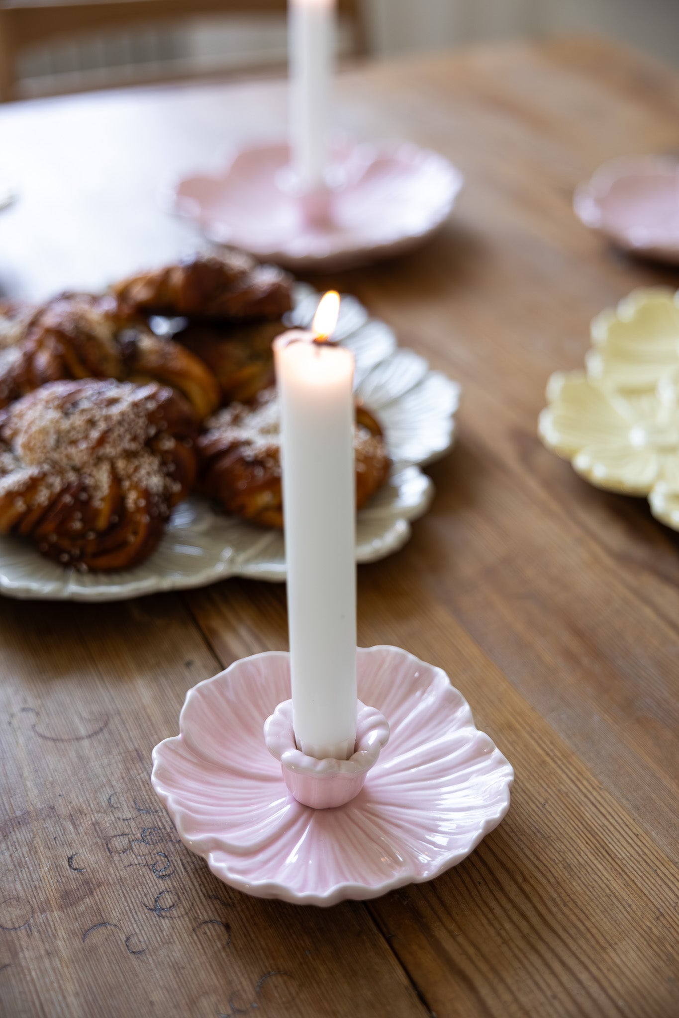 Botanik, Liten Ljusstake, Ljusrosa