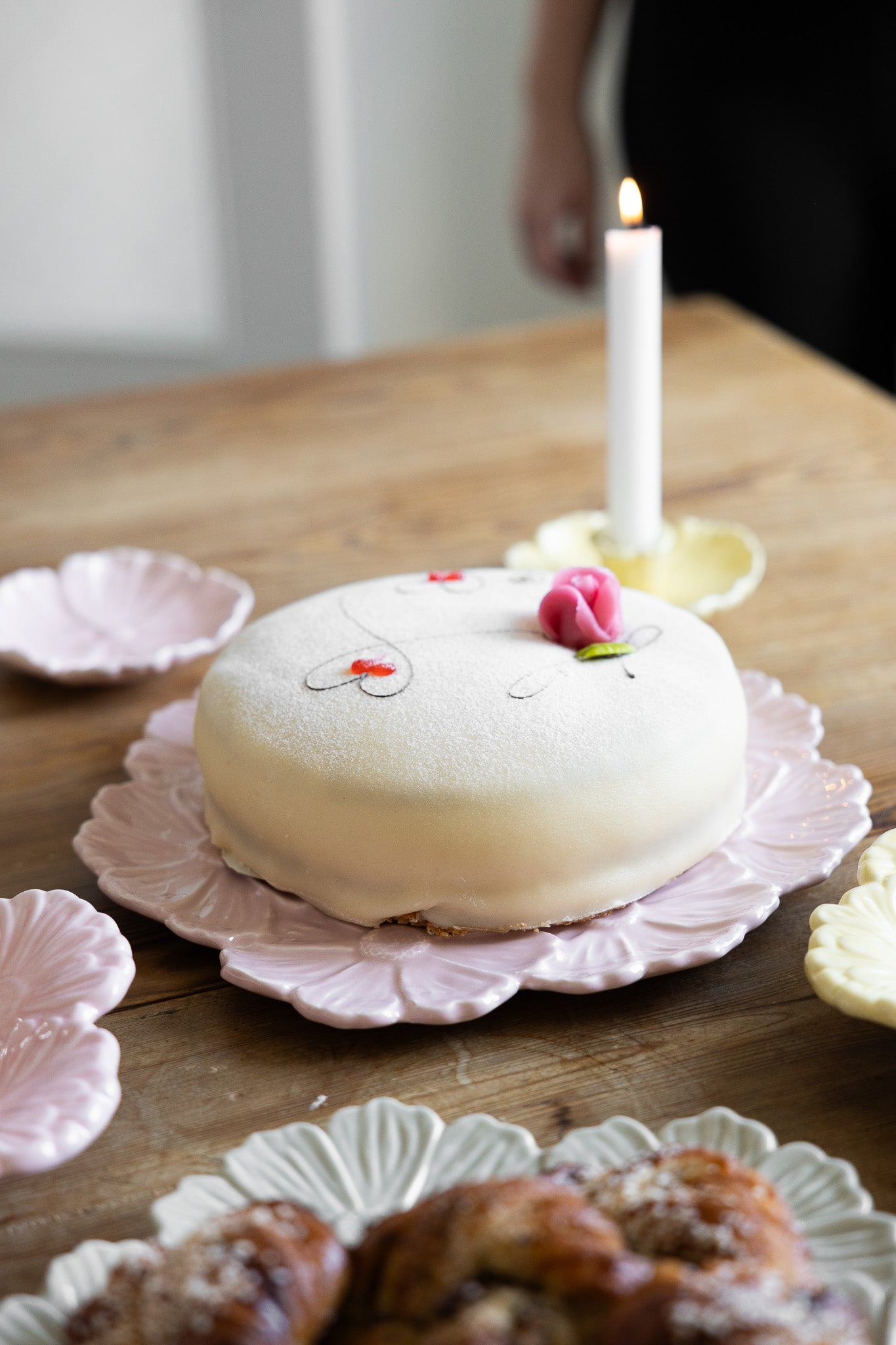 Flor, Serveringsfat, Ljusosa