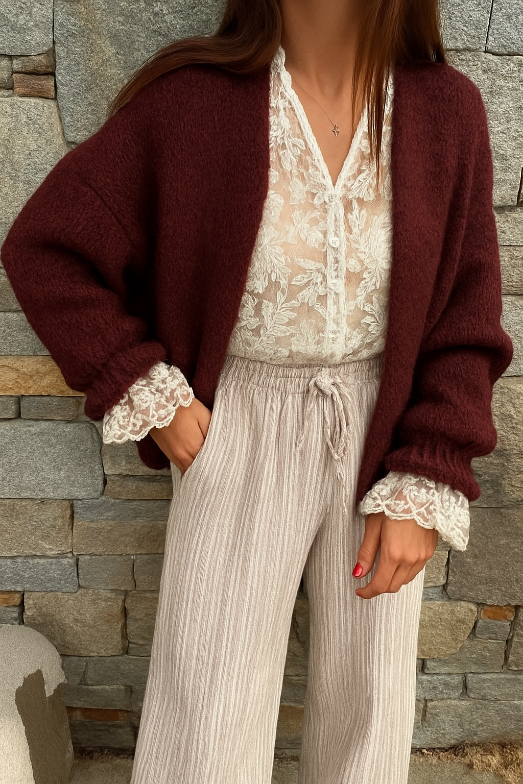 Leia Mjuk Ullmixkofta