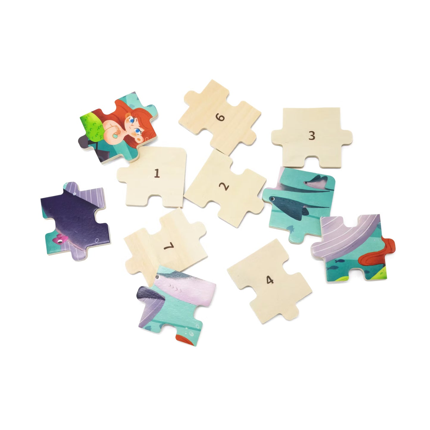 Pussel Sjöljungfru 24 bitar