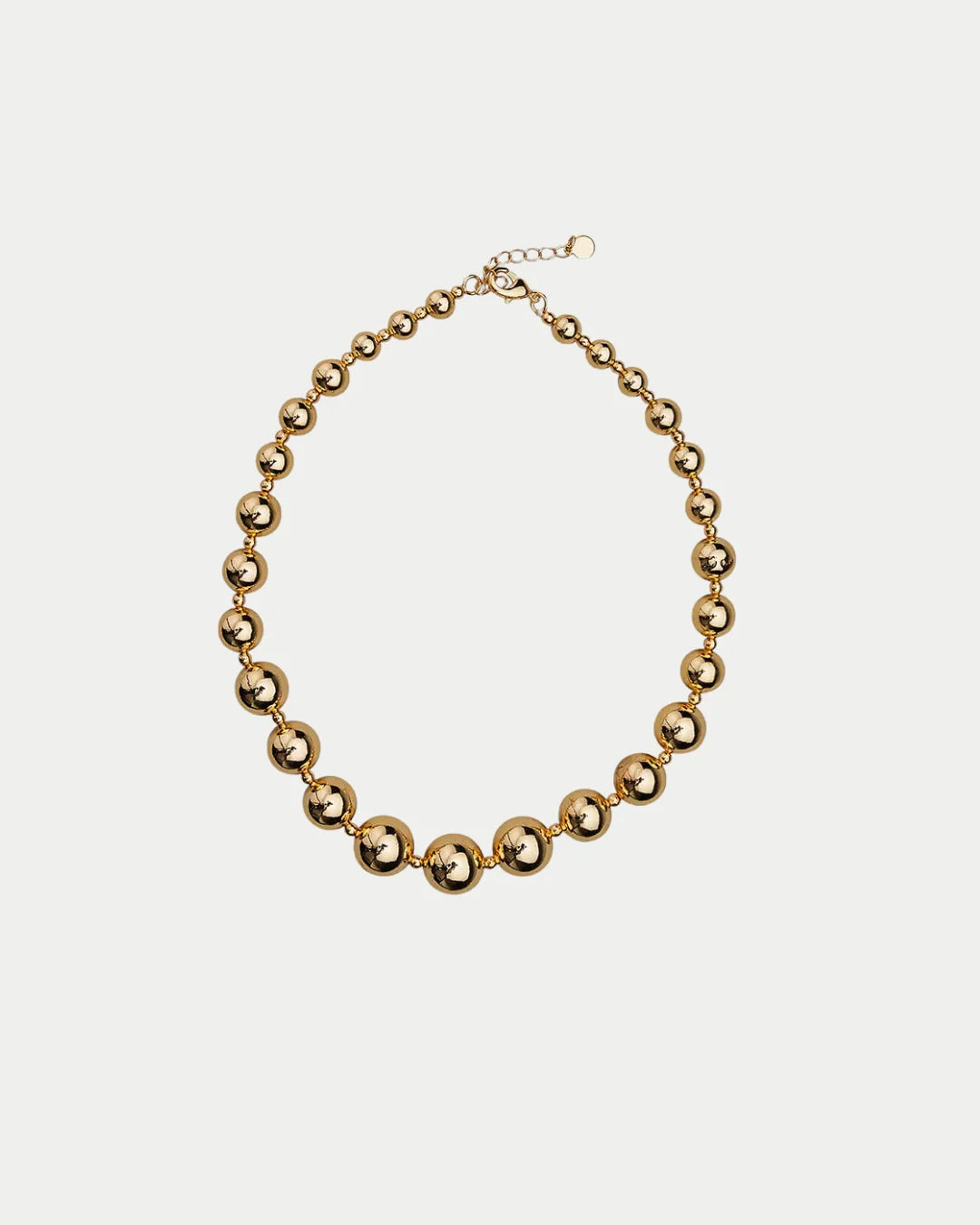 Big Bead Halsband, Guld