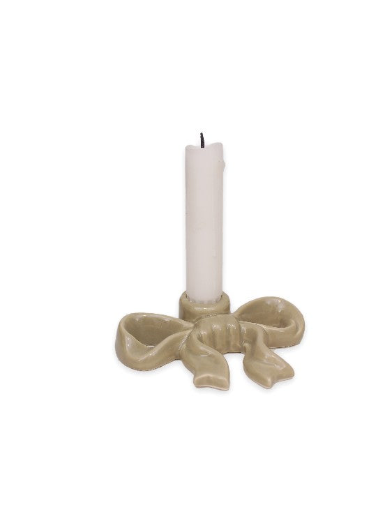 Ljusstake Rosett, Liten, Sage