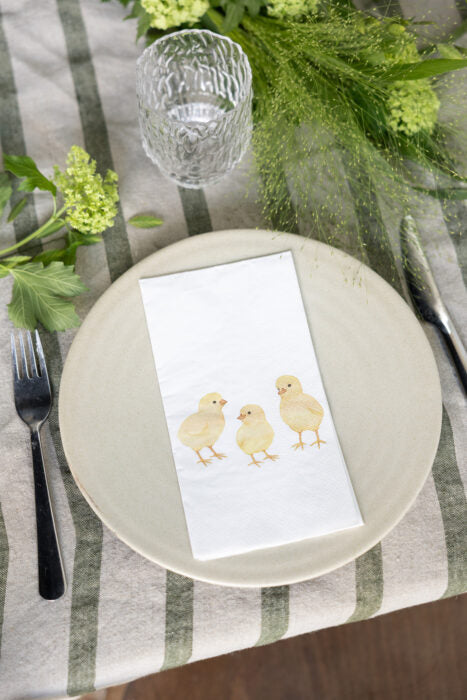 Kycklingar servett, Buffet