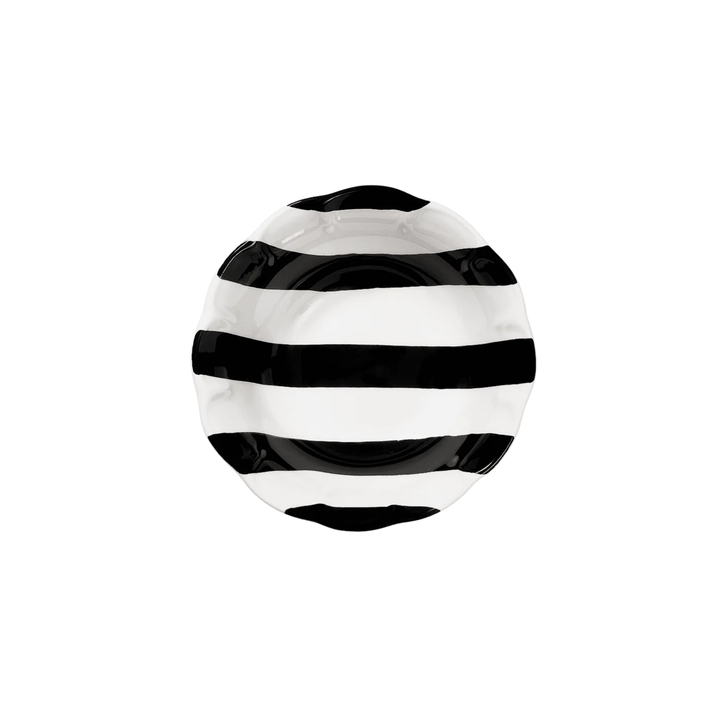 Stripe Liten Skål Svart, 15cm