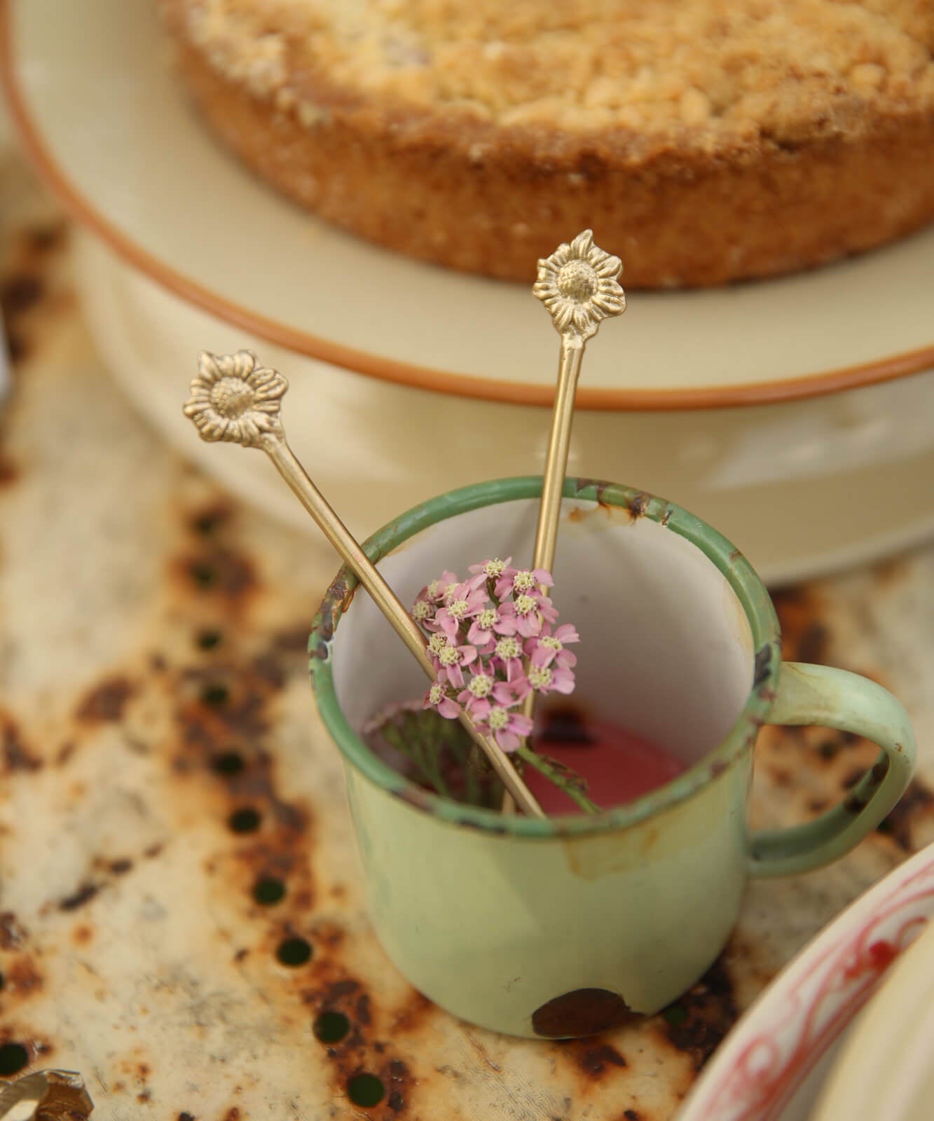 Sunny Sunflower Teaspoon Set