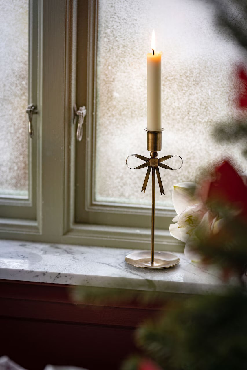 Ljusstake Josefine Rosett, mässing