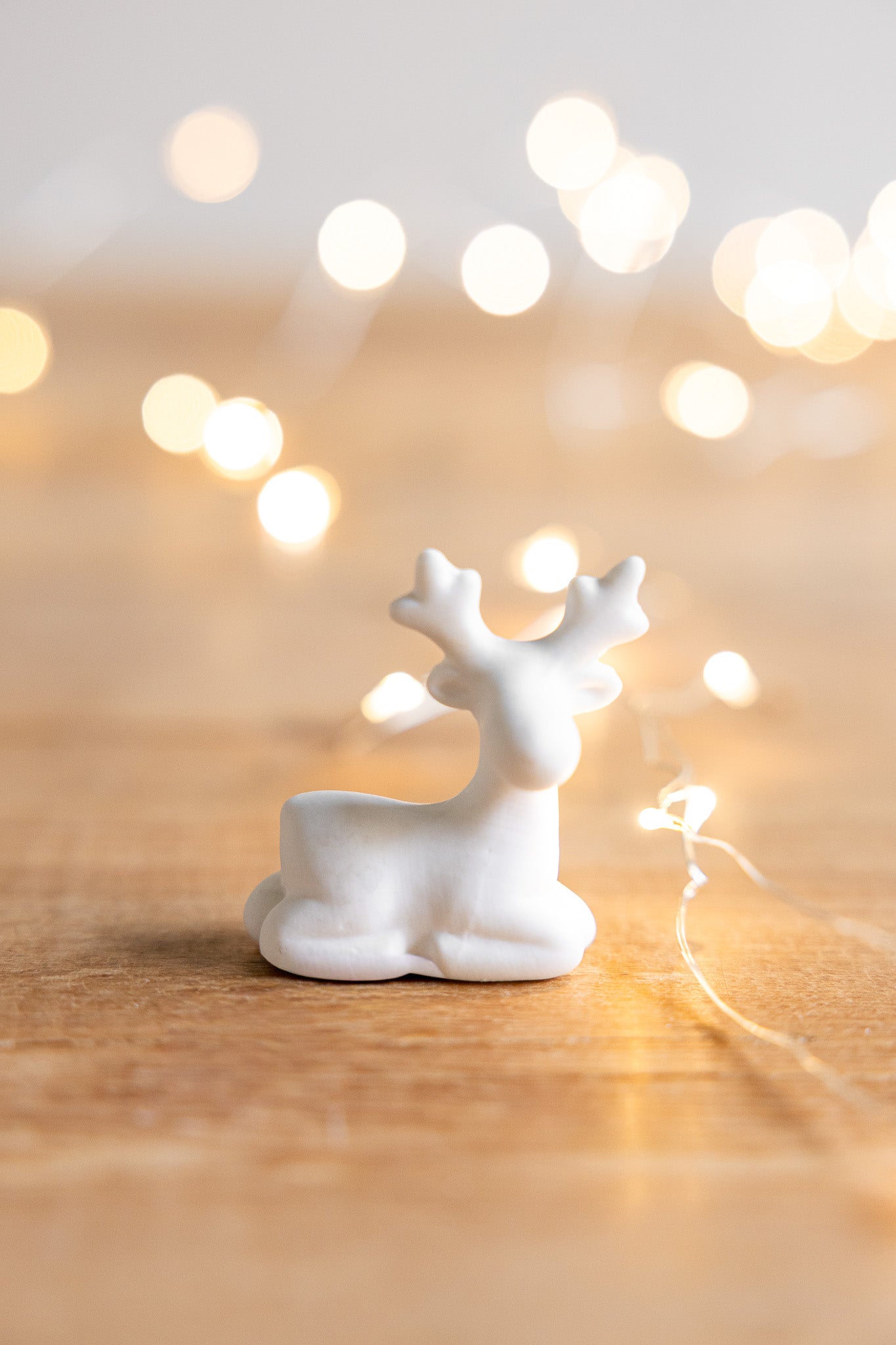 Sten dekoration, Vit, mini