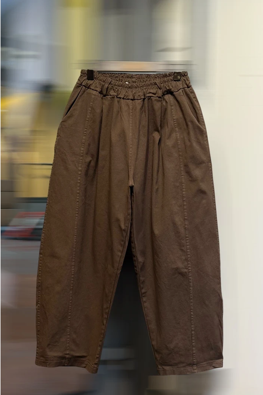 Fanny Barrel byxa, Mörkbryn, One size