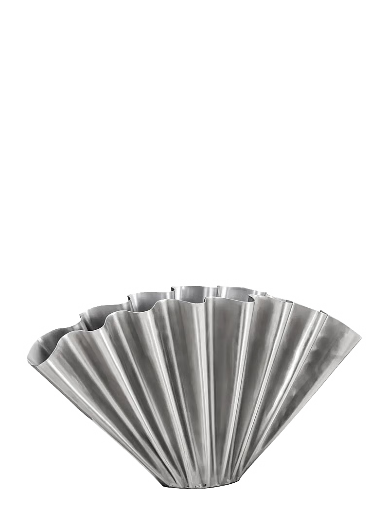 HouseDoctor Flood Vas, Brushed silver