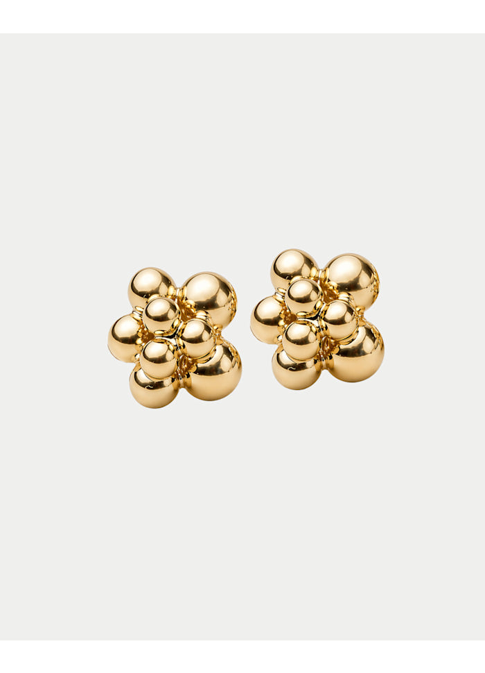 Bead Multi örhängen Gold