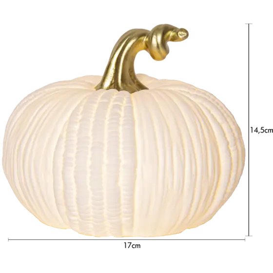 Bordsdekoration Pumpa, 15 cm