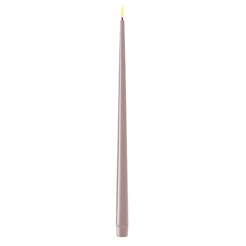 Deluxe kronljus 2-pack, Blank Rosa, 38cm