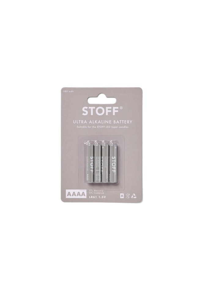 STOFF AAAA batterier, 4-pack