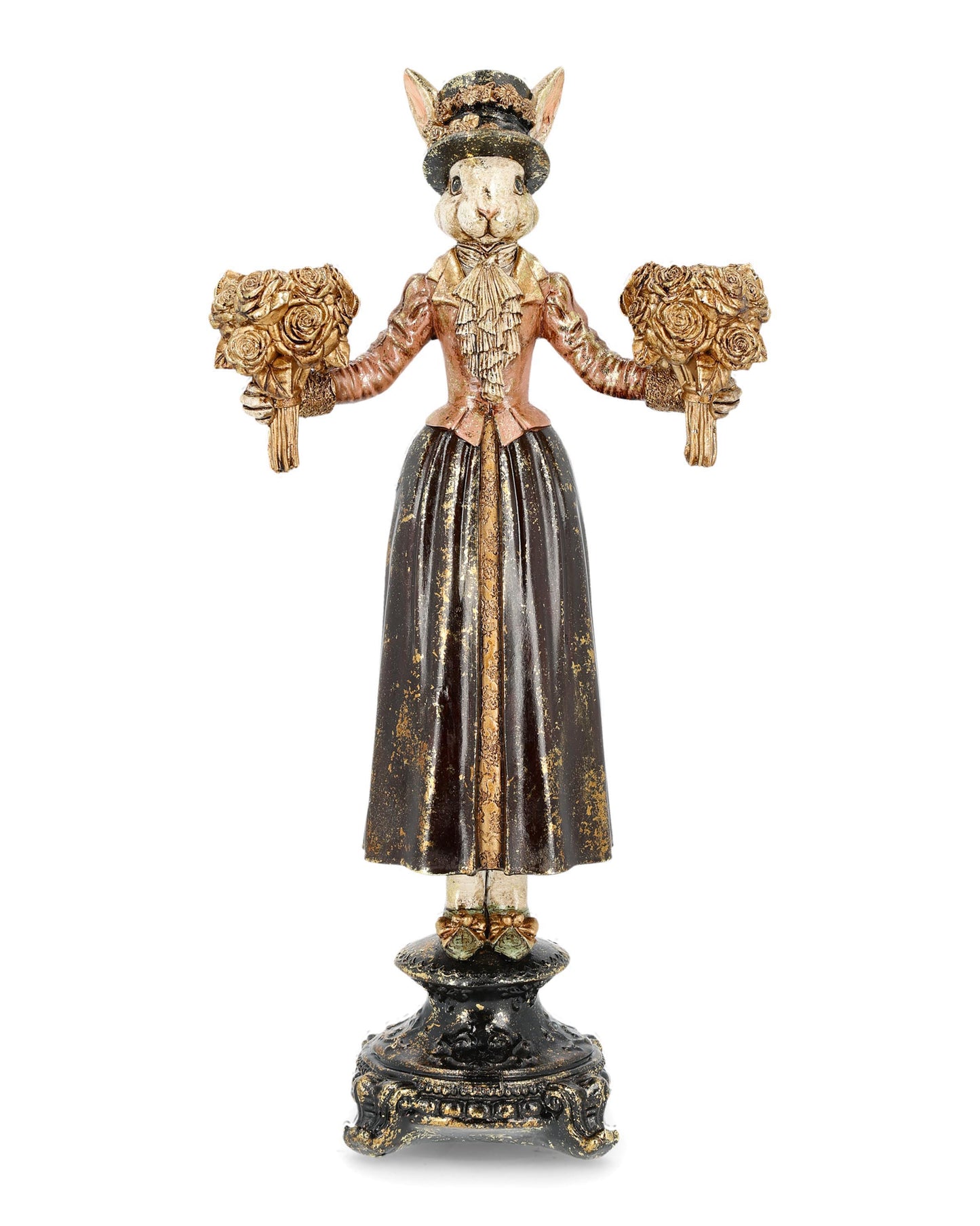 Ljusstake Fru Kanin, Rosa