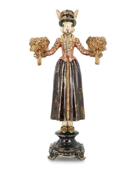 Ljusstake Fru Kanin, Rosa