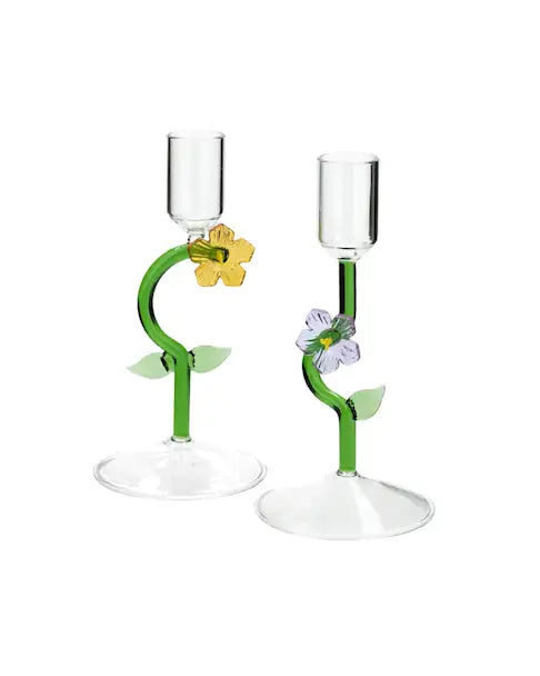 Ljusstake Blomma, Gul