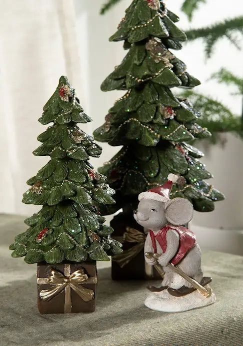 Julgran Med Paket - Grön