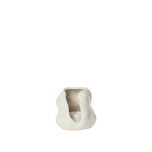 Hekla Ljusstake, Krämvit, Liten