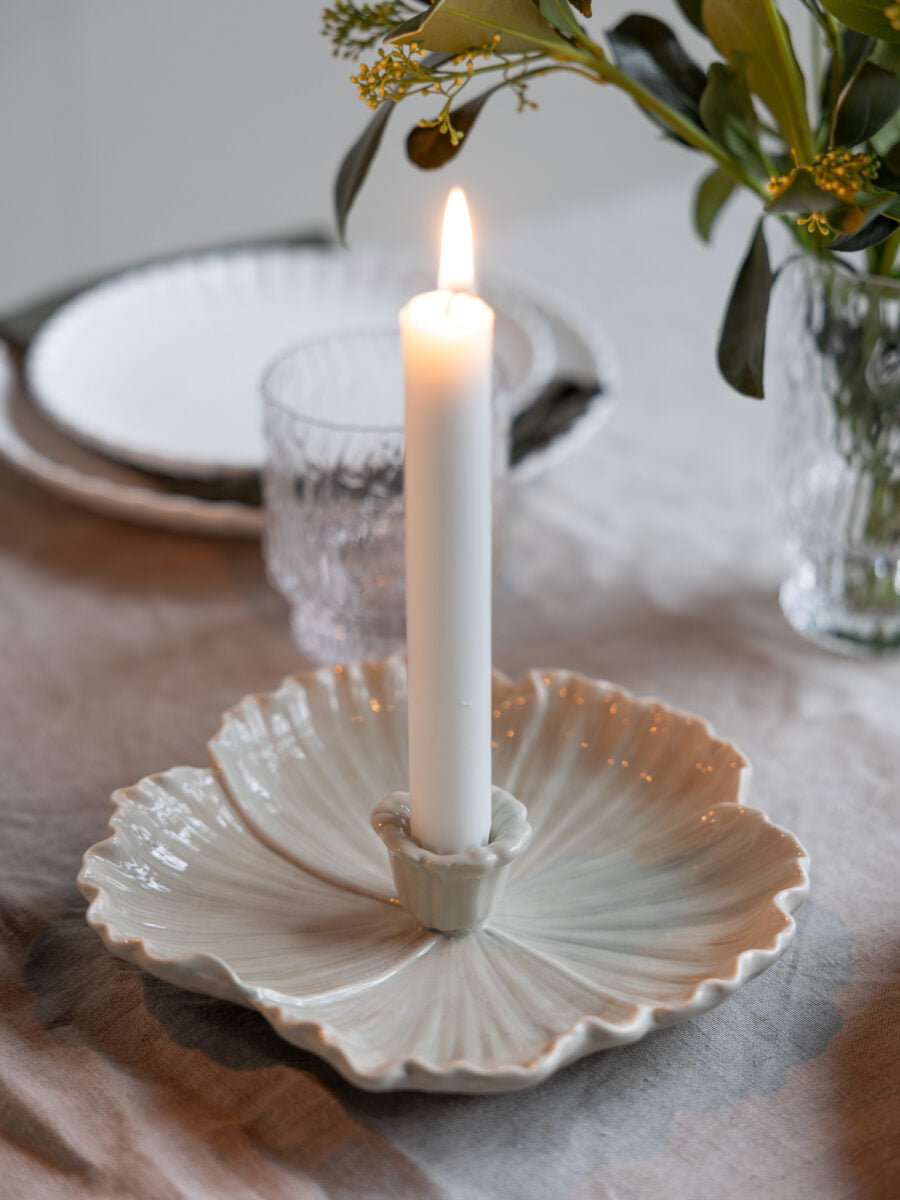 Botanik, Stor Ljusstake, Beige
