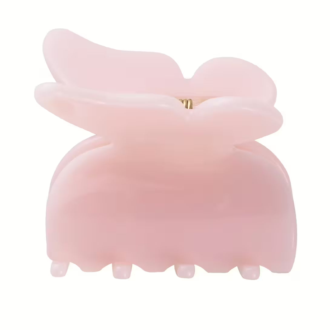 Hårklämma Fjäril, Rosa