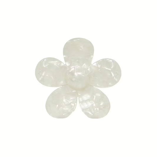 Hårklämma Blomma, Ivory, Liten