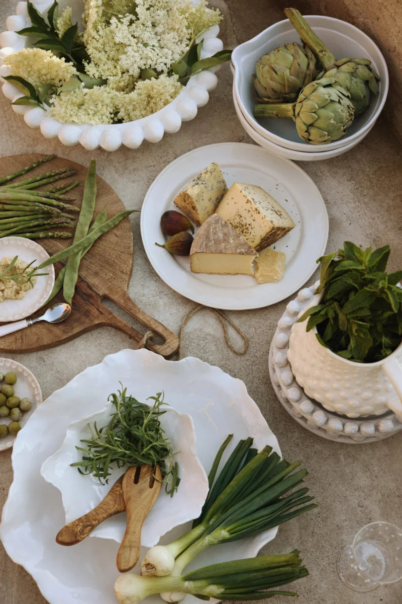 Claire Skål, mellan, Vit