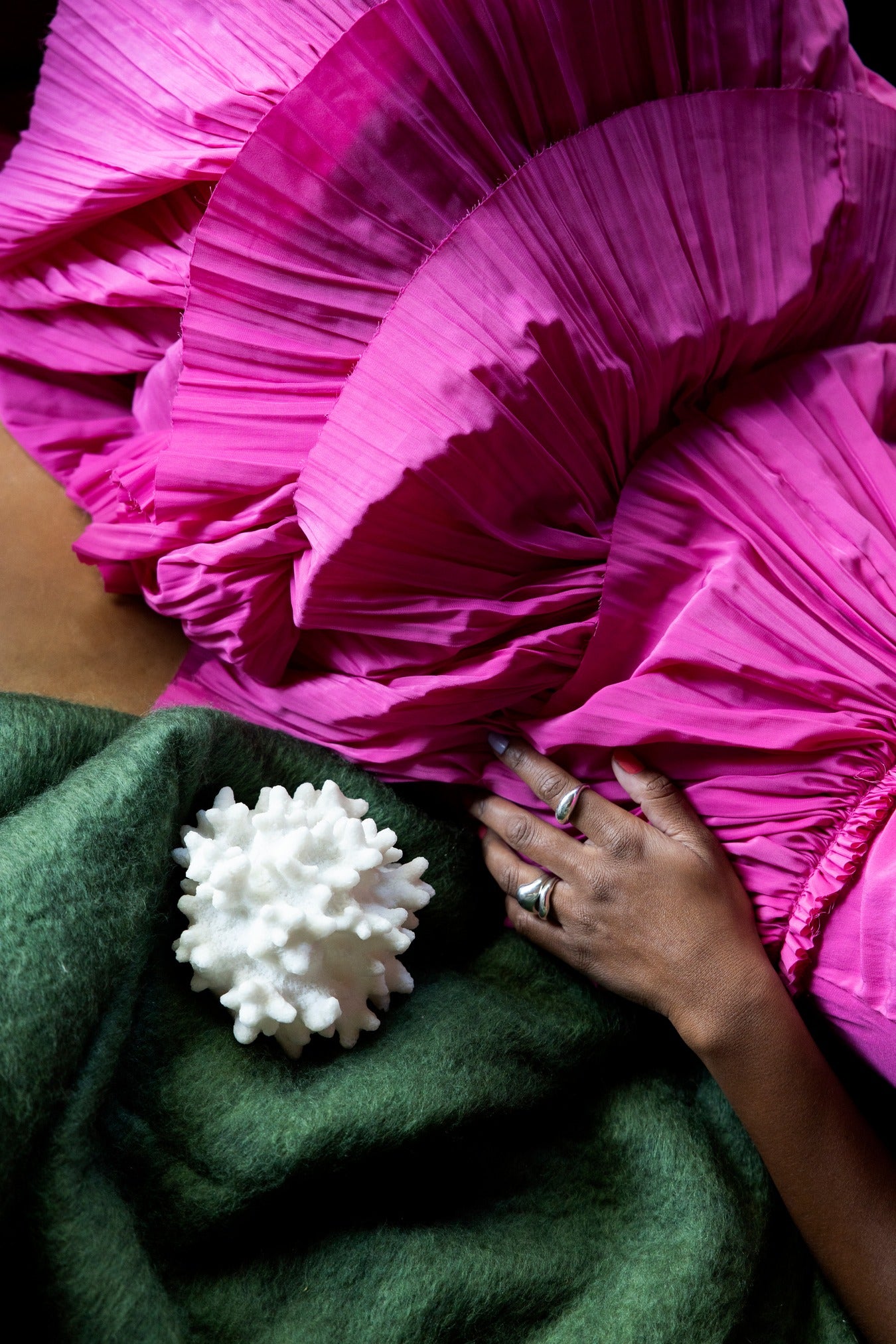 Lampa Korall, Ametist, Vit