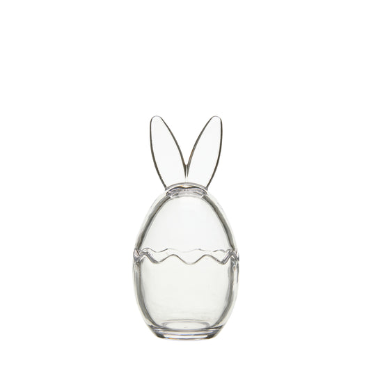 Påskägg Skål, Kanin, klarglas
