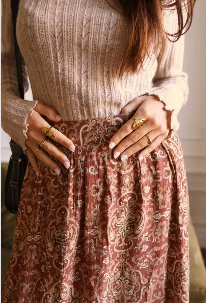 Amina Långkjol, Terracotta mönstrad