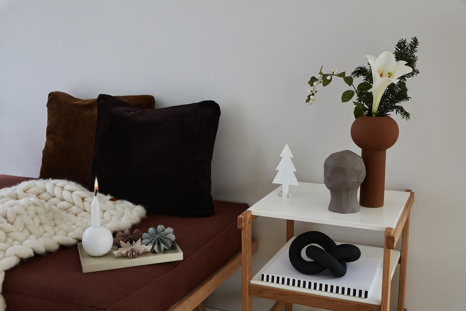 COOEE Knut dekoration, Svart, Stor