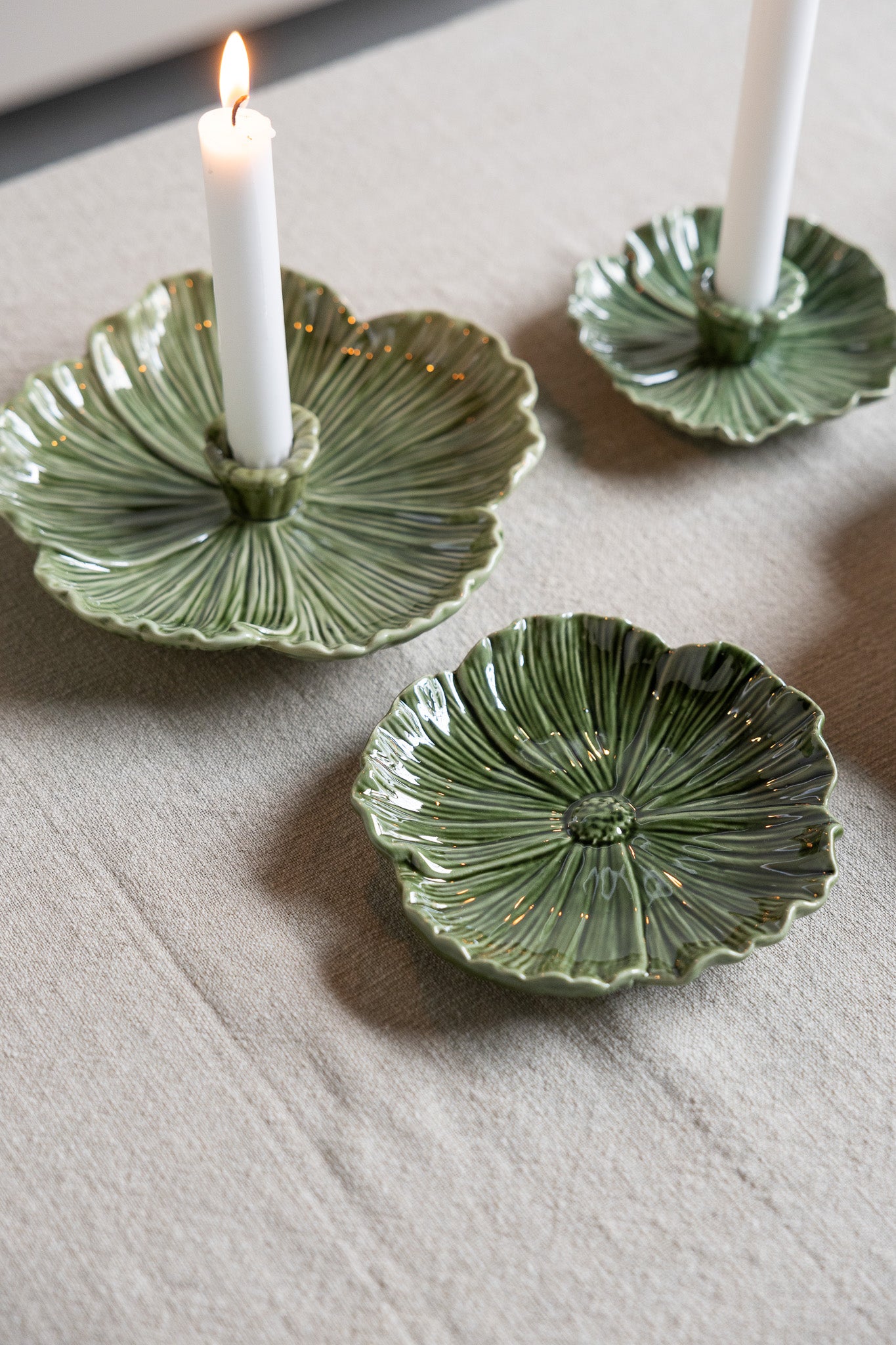 Blomster, Litet Fat, Grönt