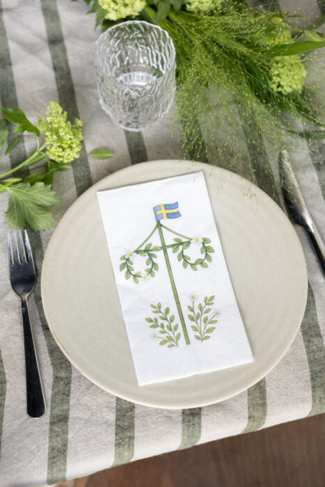 Midsommarstång servett, Buffet