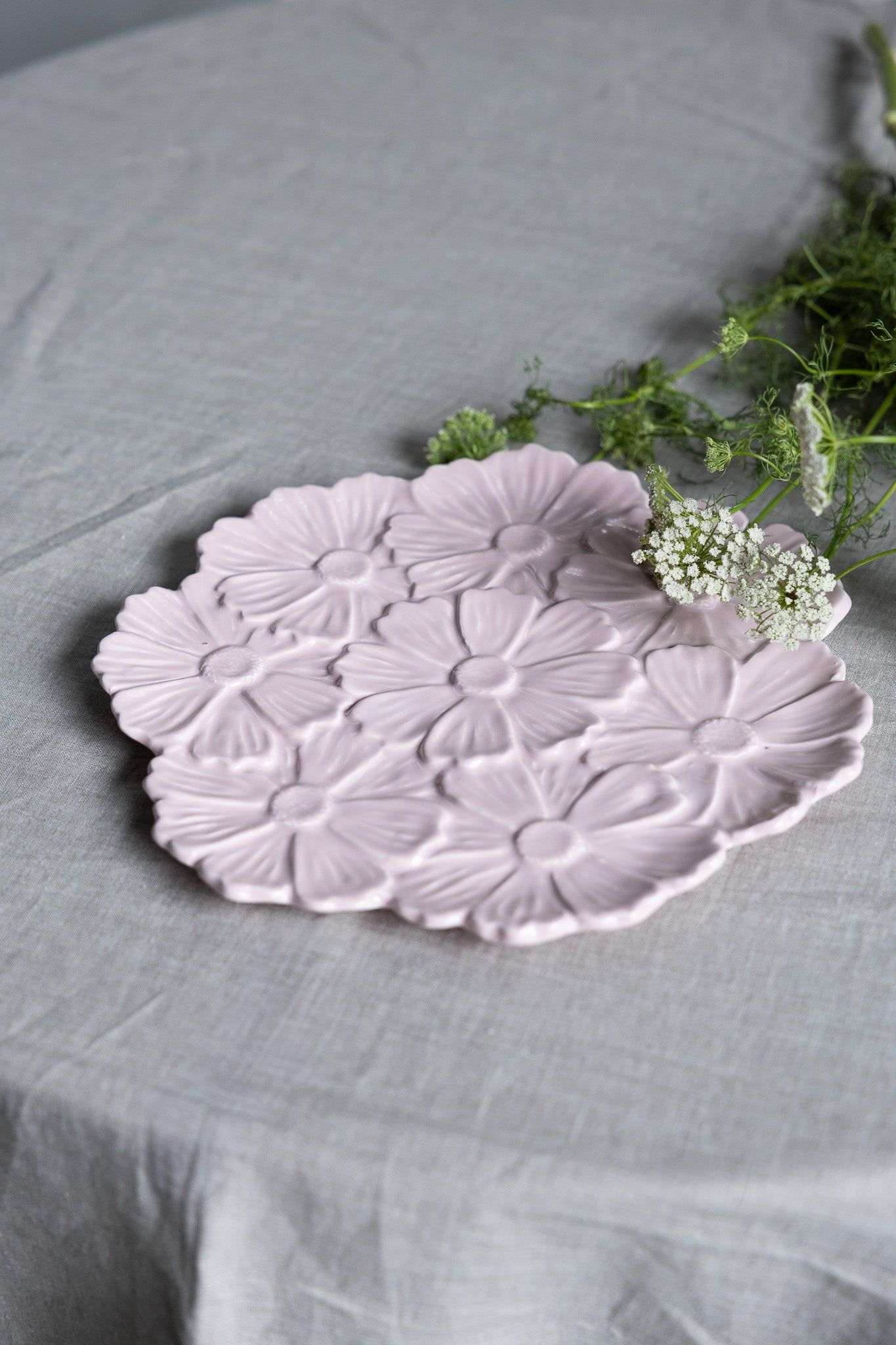 Flor, Serveringsfat, Ljusosa