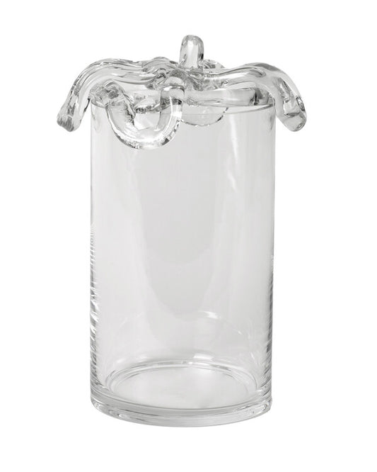 Glasvas med Glasblomma