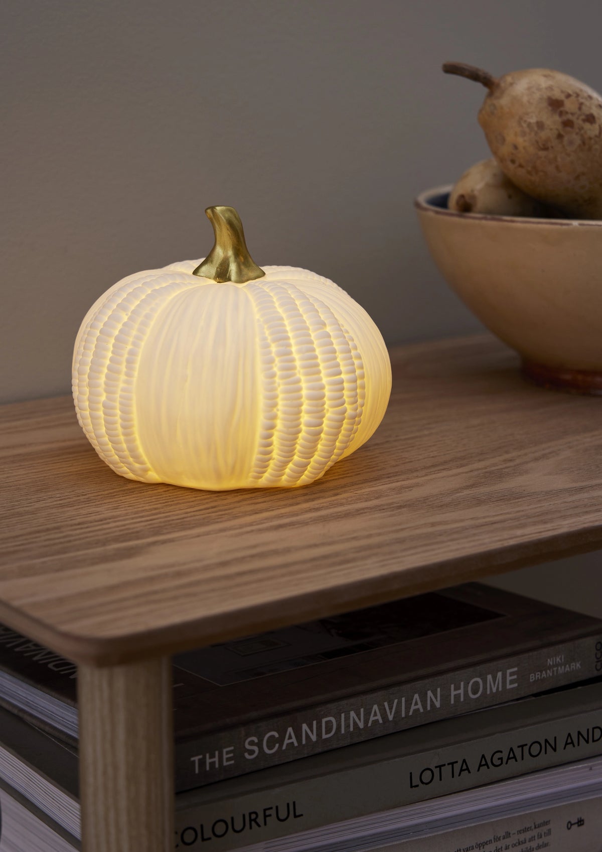 Bordsdekoration Pumpa, 12 cm