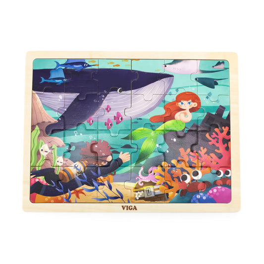 Pussel Sjöljungfru 24 bitar