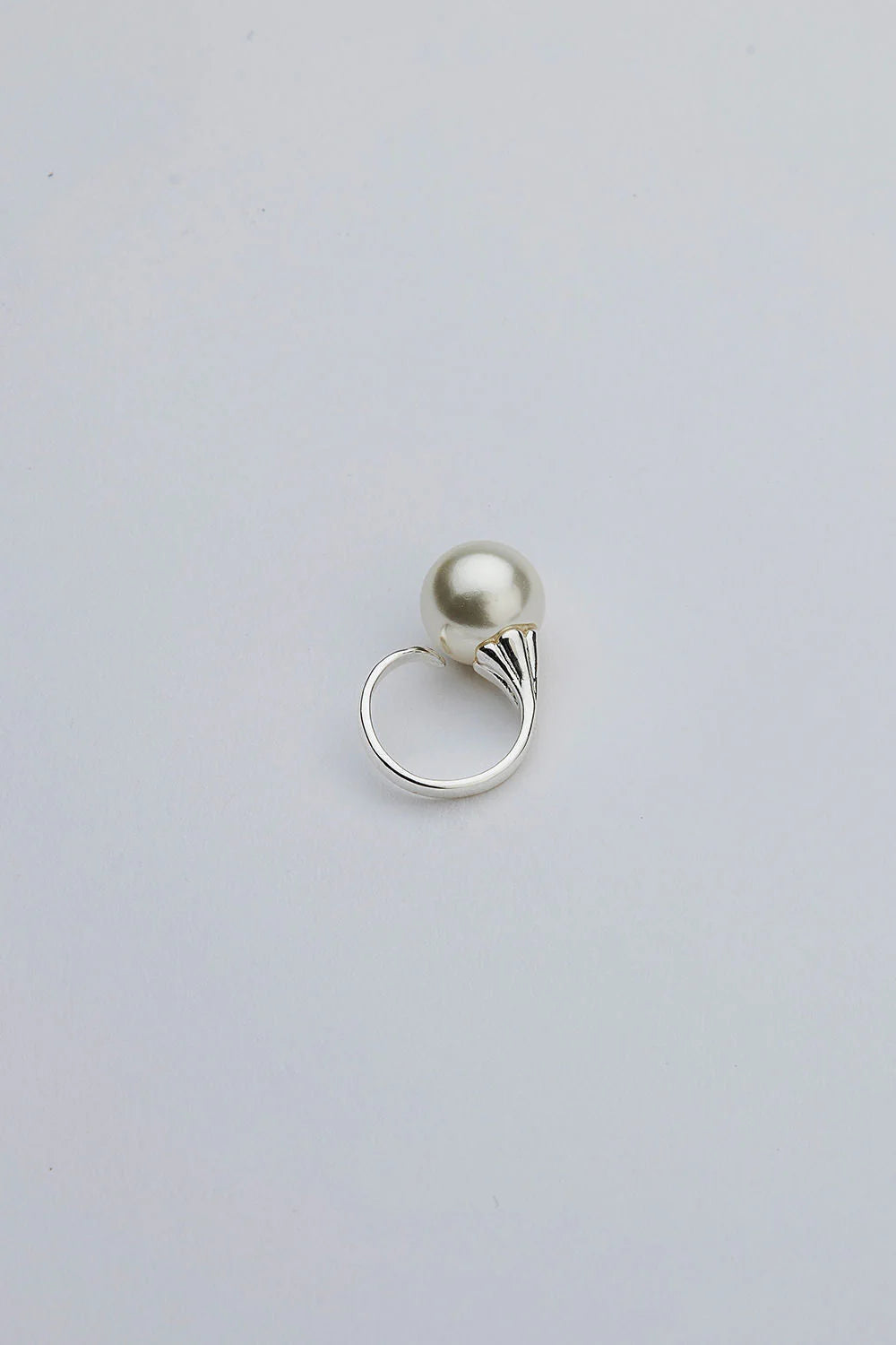 Pearl Ring, Silver