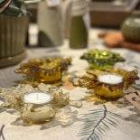 Ljushållare Leaf, Amber