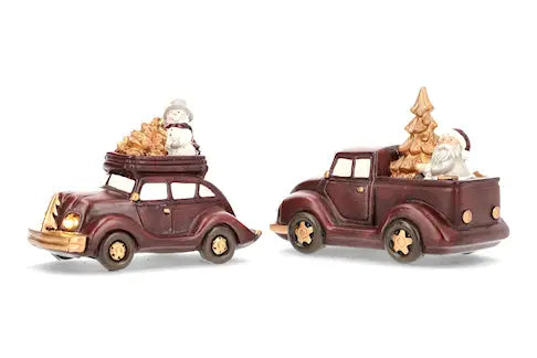 Decorations Bil Med LED-ljus