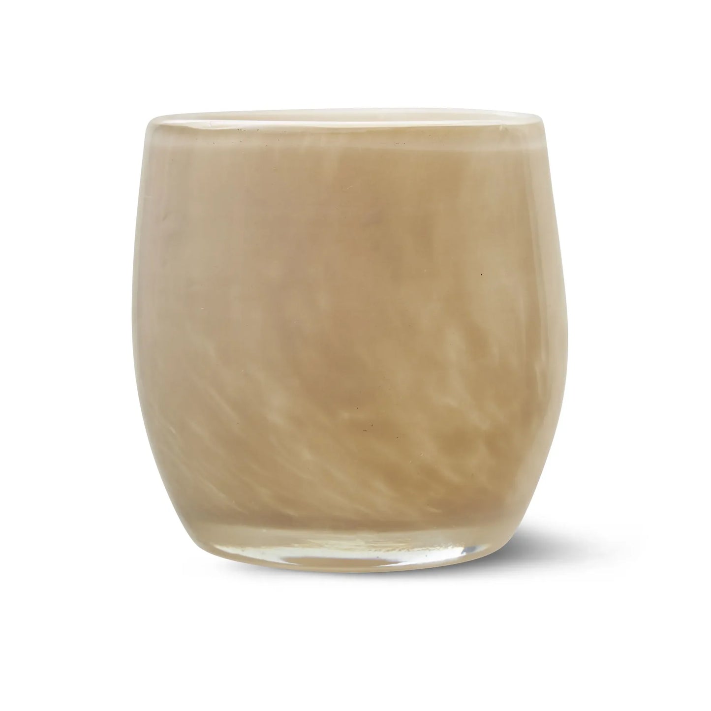 Goya Ljuslykta, Beige, 8x8 cm