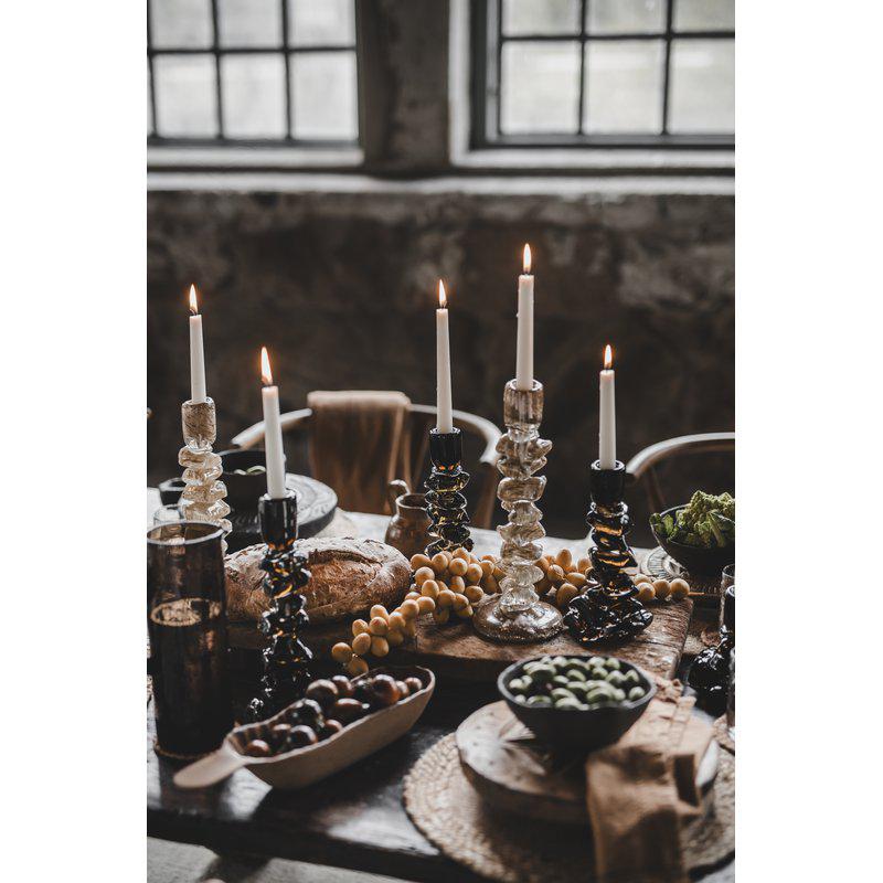 Carmella Ljusstake L, Brun