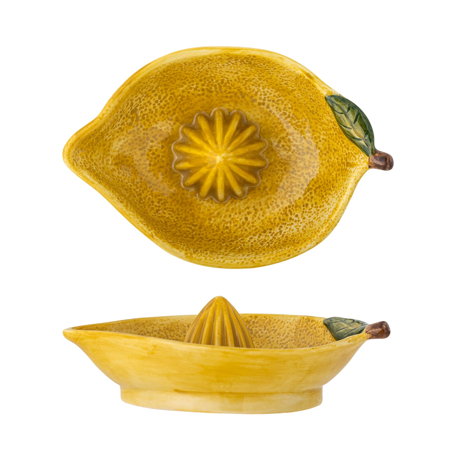 Lime-& citronpress, Gul, stengods