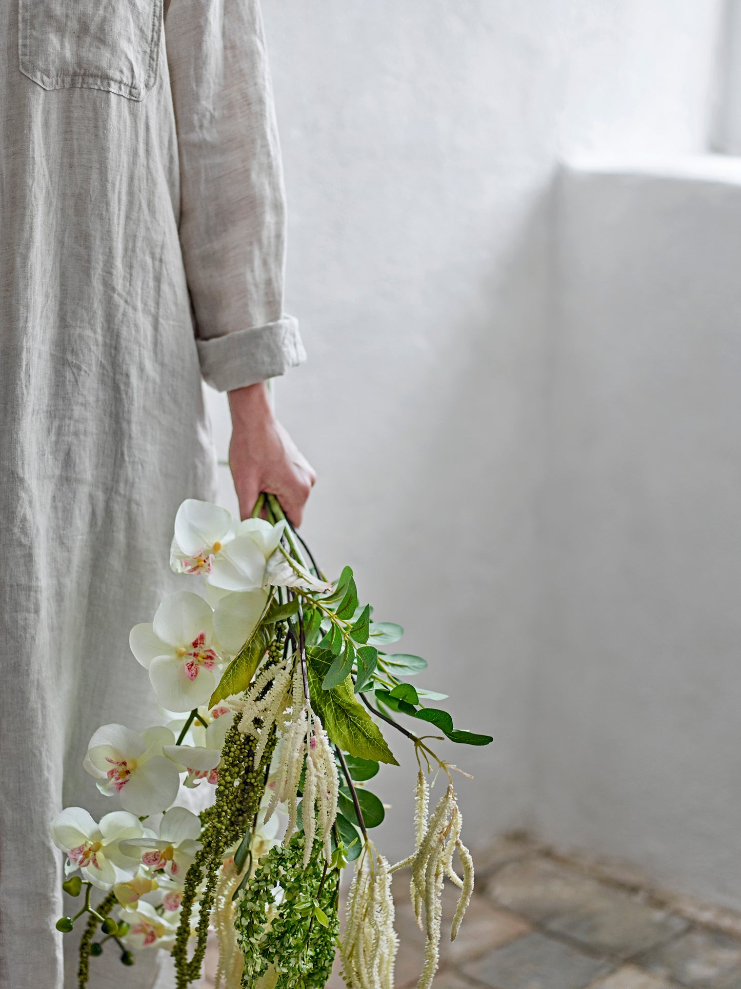 Vassstam, Vit, Konstgjorda Blomma