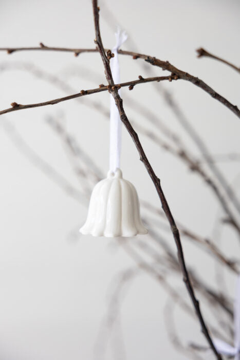Klocklilja hänge, Vit
