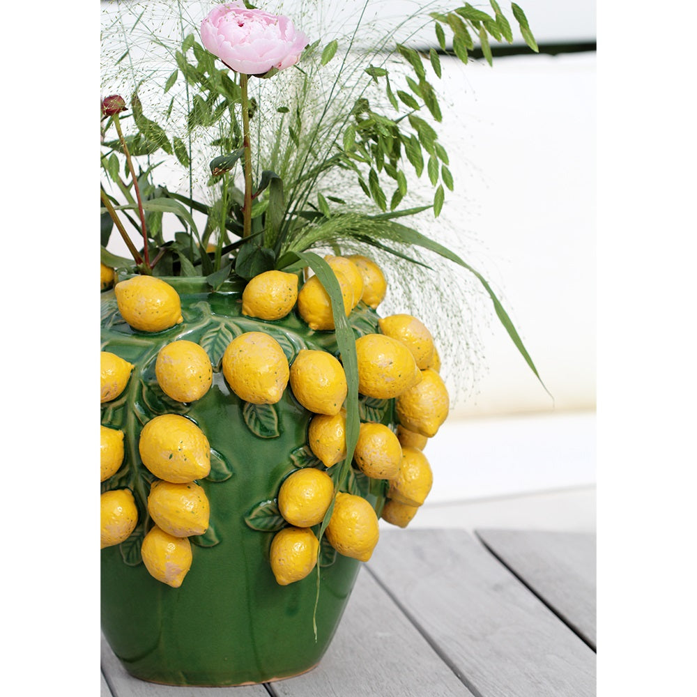 Citron Urna, Gul 36*32cm