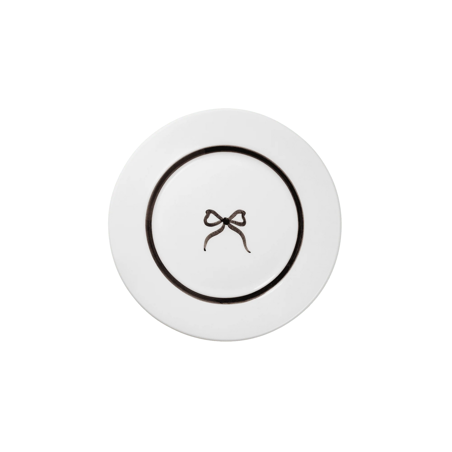 Bow Assiett Svart, 22cm