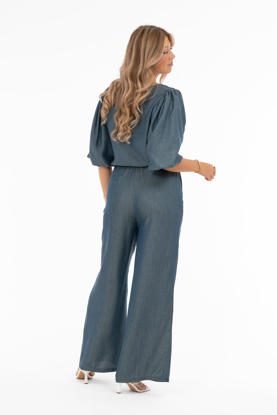 Cassidy Topp, Denim Blå