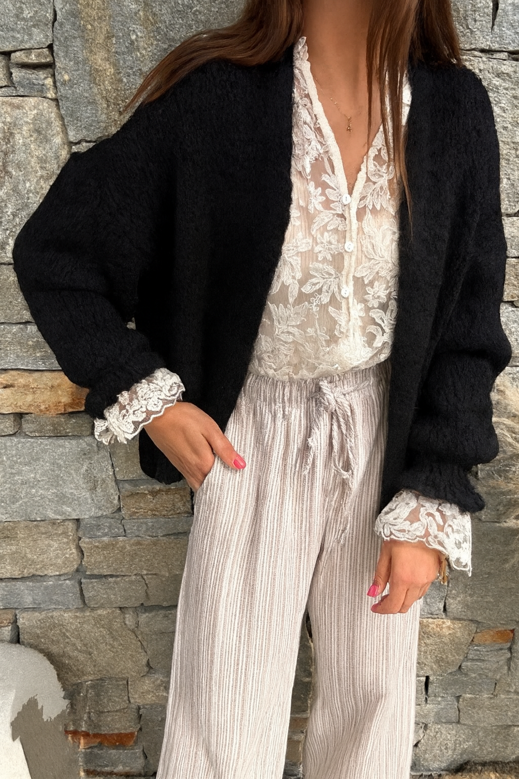 Leia Mjuk Ullmixkofta