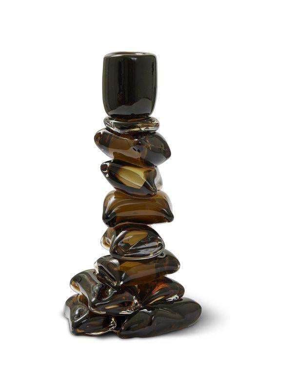 Carmella Ljusstake M, Brun