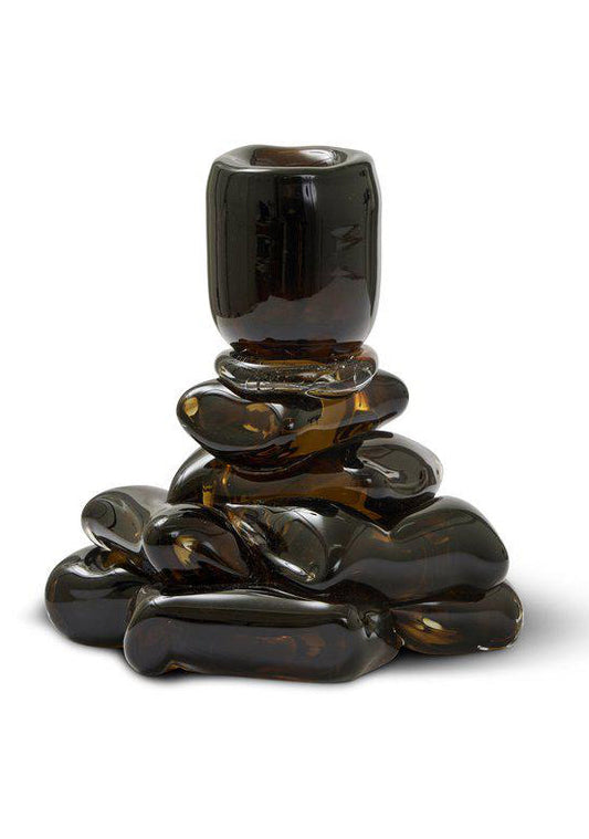 Carmella Ljusstake S, Brun